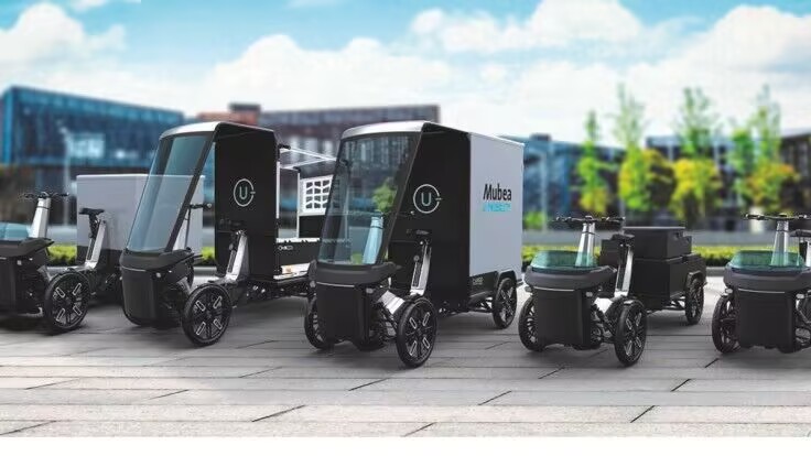 電動カーゴバイク大量出荷中！
